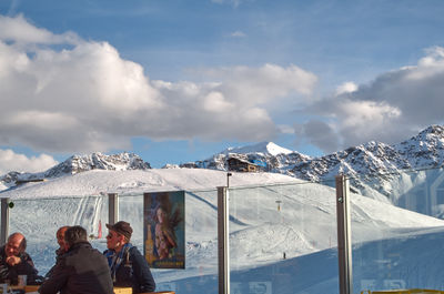 Skiing in Arosa, Swiss Apls, Switzerland