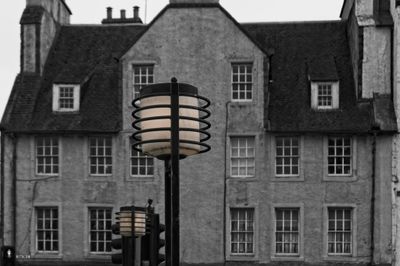 Lamp posts in Leith, Edinburgh