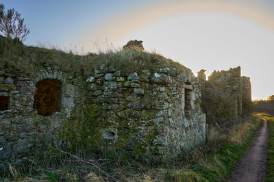 Barnes Castle, East Lothian, Scotland