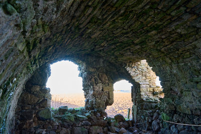 Barnes Castle, East Lothian, Scotland