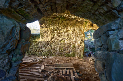 Barnes Castle, East Lothian, Scotland