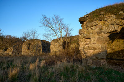 Barnes Castle, East Lothian, Scotland