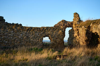 Barnes Castle, East Lothian, Scotland