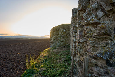 Barnes Castle, East Lothian, Scotland