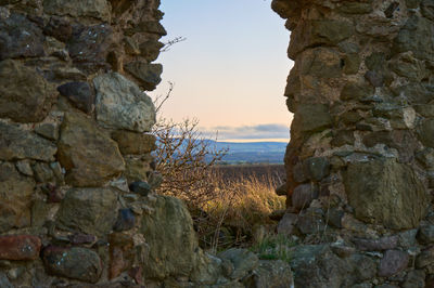 Barnes Castle, East Lothian, Scotland