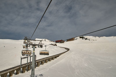 Cloud Sky Snow Mountain Slope Electricity