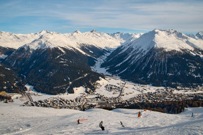 Sky Mountain Cloud Snow Slope Ice cap