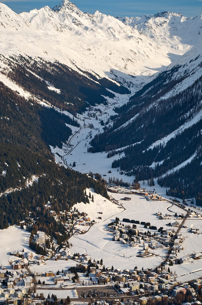 Sky Mountain Snow Slope Natural landscape Highland