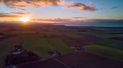 View from Hopetoun Monument - Garleton Hills, East Lothian