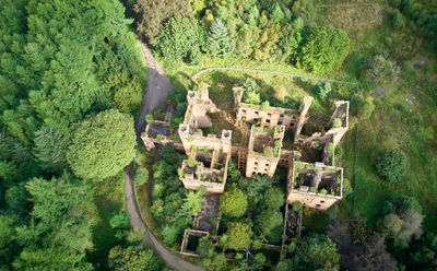 Lennox Castle from the air