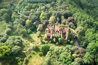 Lennox Castle from the air