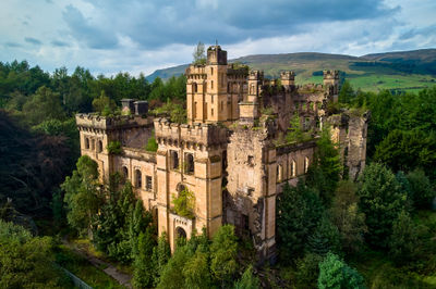 Lennox Castle from the air