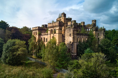 Lennox Castle from the air