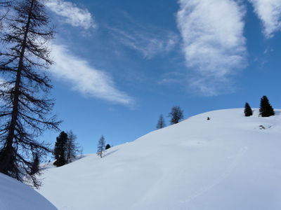 Skiing in Dolomites