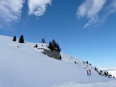 Skiing in Dolomites