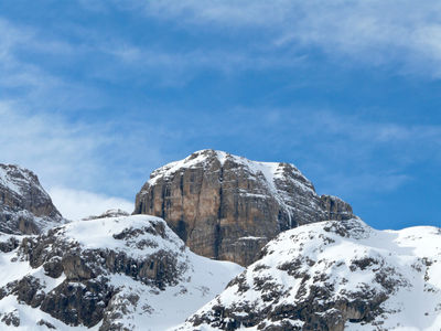 Skiing in Dolomites