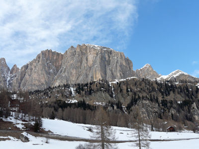 Skiing in Dolomites