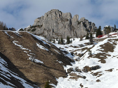 Skiing in Dolomites