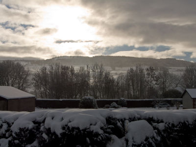 Snowy Winter in Edinburgh