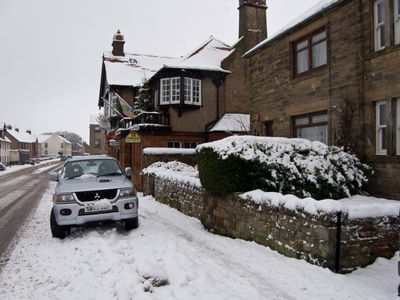 Snowy Winter in Edinburgh