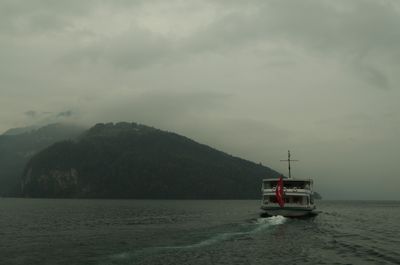 Hiking around Urnersee lake (part of Lake Lucerne)