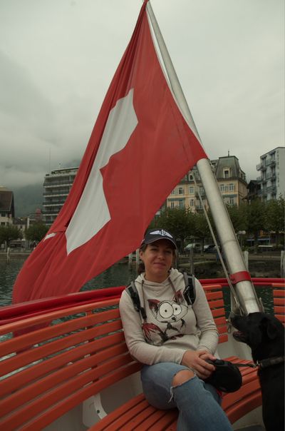 Hiking around Urnersee lake (part of Lake Lucerne)