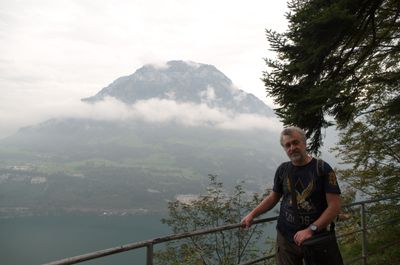 Hiking around Urnersee lake (part of Lake Lucerne)