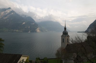 Hiking around Urnersee lake (part of Lake Lucerne)