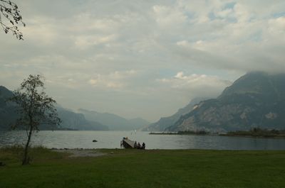 Hiking around Urnersee lake (part of Lake Lucerne)