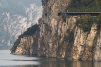 Hiking around Urnersee lake (part of Lake Lucerne)