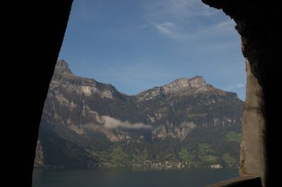 Hiking around Urnersee lake (part of Lake Lucerne)