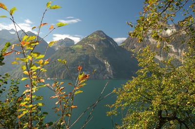 Hiking around Urnersee lake (part of Lake Lucerne)