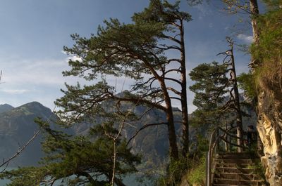 Hiking around Urnersee lake (part of Lake Lucerne)