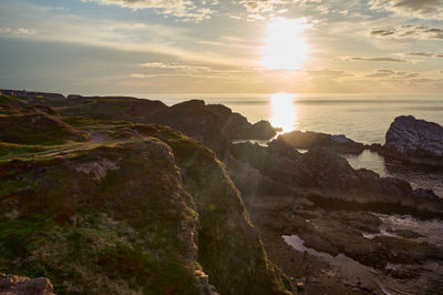 Rocks and a Sunset: A Match Made in Heaven