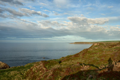 A beautiful calm evening over the seashore