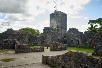 Mugdock Castle - a ruin of Scottish castle