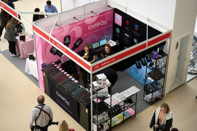 London - October 03 2021: Olympia Beauty Show