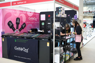 London - October 03 2021: Olympia Beauty Show