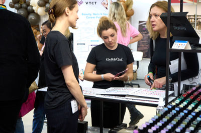 London - October 03 2021: Olympia Beauty Show