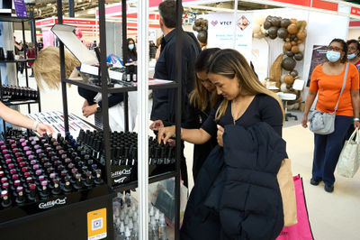 commerce shopping people stock woman portrait