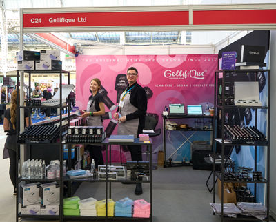 London - October 03 2021: Olympia Beauty Show