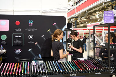 London - October 03 2021: Olympia Beauty Show