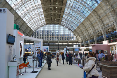 London - October 03 2021: Olympia Beauty Show                