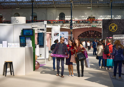 London - October 03 2021: Olympia Beauty Show                