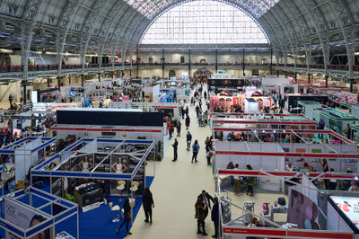 London - October 03 2021: Olympia Beauty Show                