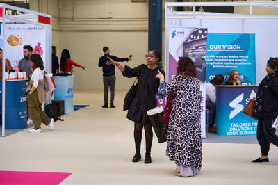 London October 04, 2021: Olympia Beauty Show