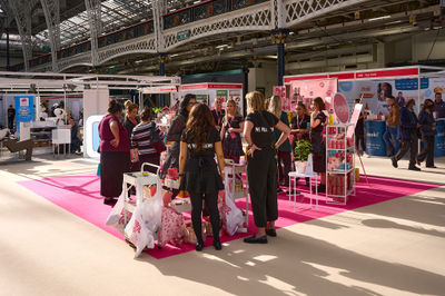 London October 04, 2021: Olympia Beauty Show