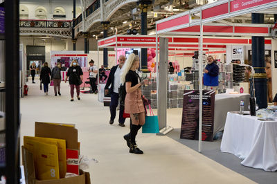 London October 04, 2021: Olympia Beauty Show