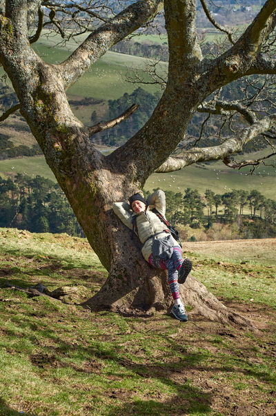 Tree Plant Person Human Tree Trunk Oak