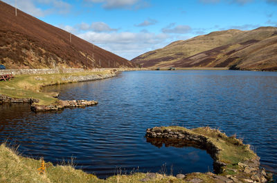 Water Nature Outdoors Reservoir Land Promontory